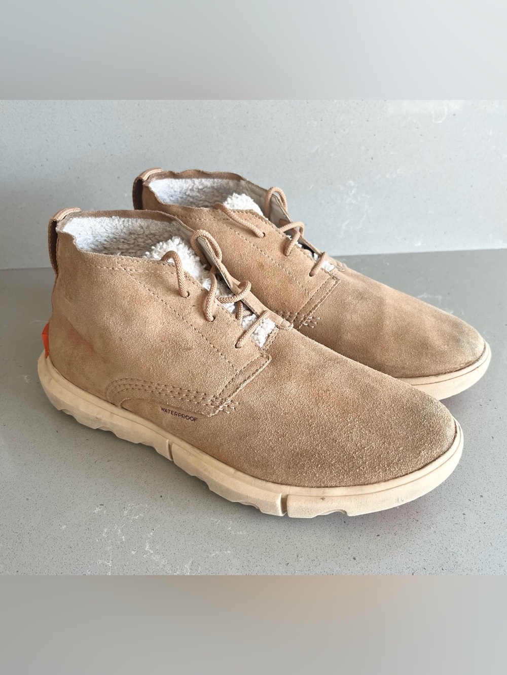 SOREL Explorer Next Drift Women's Boots Size 10 Brown Tan Suede Waterproof - Picture 3 of 12